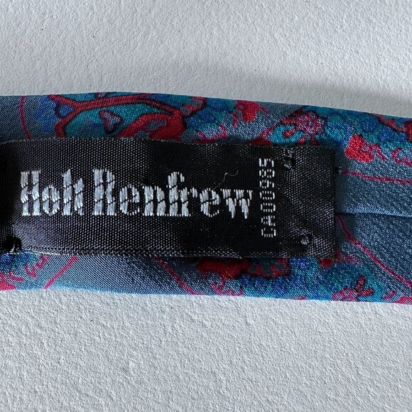 Vintage Holt Renfrew Silk Neck Tie - Picture 5 of 9